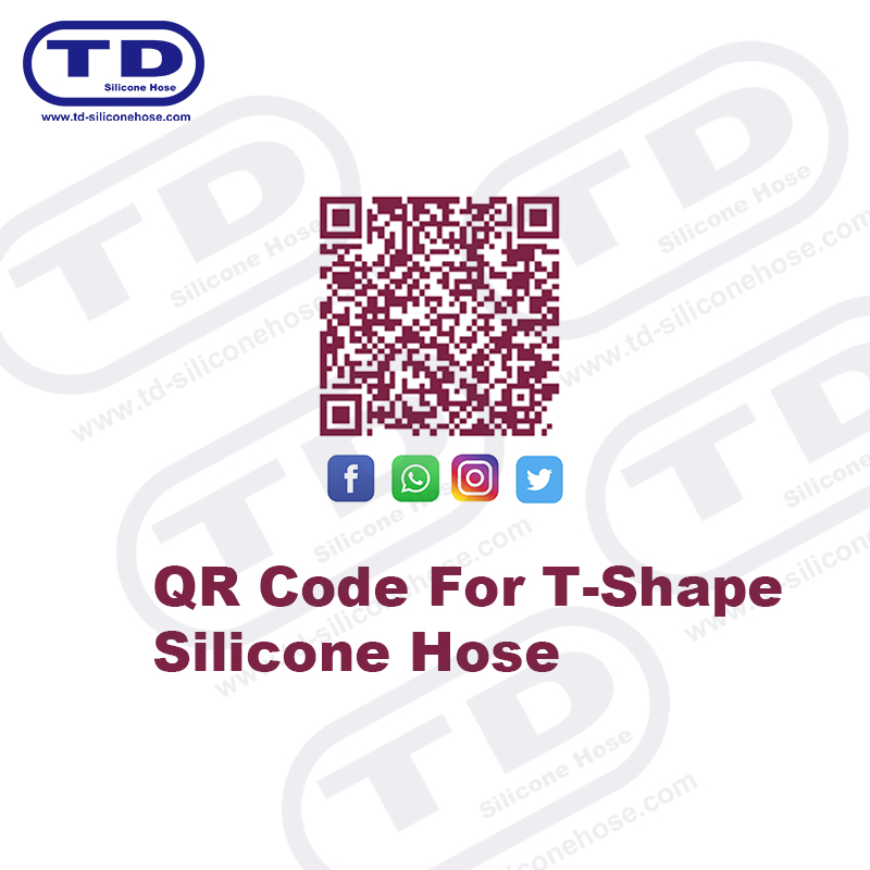 T-form silikonslange