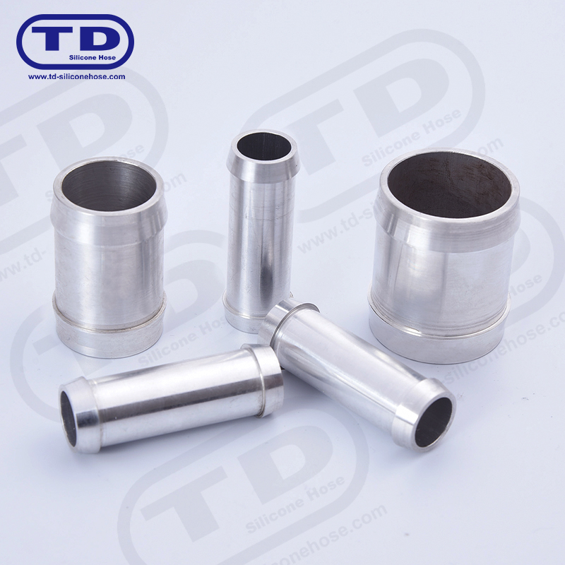 Aluminiumsittende for silikonslange