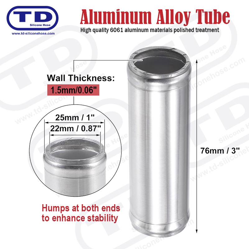 Aluminiumsrør OD: 1,0 